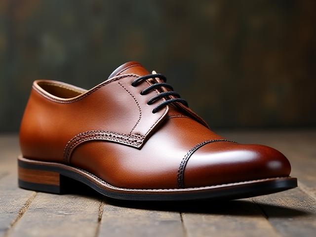ダービーブラッチャー - カジュアルな装いにも合う革製のダービーシューズ
